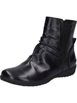 Josef Seibel Damen Chelsea Boots Naly 66, Frauen Stiefeletten,Weite G (Normal),uebergangsschuhe,uebergangsstiefel,flach,schwarz,38 EU von Josef Seibel