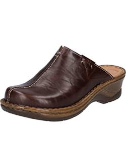 Josef Seibel Damen Clogs Catalonia 54, Frauen Slipper,Weite G (Normal),Gartenschuhe,Sommerschuhe,sommerclogs,Pantoletten,Braun (Brasil),36 EU von Josef Seibel