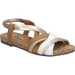 Josef Seibel Damen Henriette 03 Sandale, Camel Multi, 40 EU von Josef Seibel