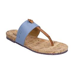 Josef Seibel Damen Henriette 05 Flipflop, SkyBlue-Kombi, 42 EU von Josef Seibel