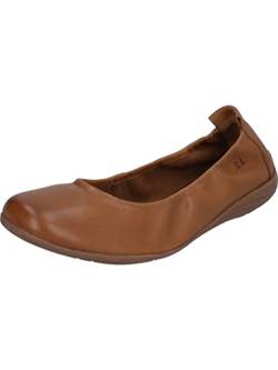 Josef Seibel Damen Klassische Ballerinas Fenja 01,Weite G (Normal),Slipper,Ballerina-Schuhe,Ballett-Schuhe,Ballet-Flats,Camel,40 EU von Josef Seibel