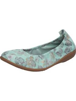 Josef Seibel Damen Klassische Ballerinas Fenja 01,Weite G (Normal),Halbschuhe,Sommerschuhe,Slipper,Ballerina-Schuhe,Grün (Mint-Multi),42 EU von Josef Seibel