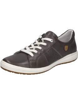 Josef Seibel Damen Low-Top Sneaker Caren 01,Weite G (Normal),Wechselfußbett,Strassenschuhe,Sportschuhe,Freizeitschuhe,grau,44 EU von Josef Seibel