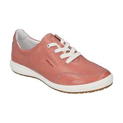 Josef Seibel Damen Low-Top Sneaker Caren 41,Weite G (Normal),Wechselfußbett,Laufschuhe,schnürschuhe,schnürer,Women's,Rosa (lachs),39 EU von Josef Seibel