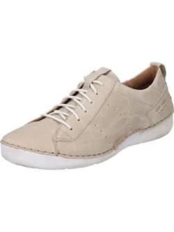 Josef Seibel Damen Low-Top Sneaker Fergey 56,Weite G (Normal),Wechselfußbett,schnürschuhe,schnürer,Halbschuhe,Creme,36 EU von Josef Seibel