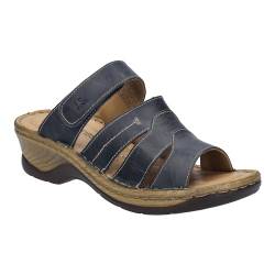 Josef Seibel Damen Pantoletten Catalonia 49,Weite G (Normal),Sommerschuhe,sommerclogs,Sandalen,Freizeitschuhe,Women's,Lady,blau,40 EU / 6.5 UK von Josef Seibel