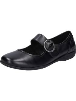 Josef Seibel Damen Riemchenballerinas Fenja 18, Frauen Flats,Weite G (Normal),Ballerinen,Pumps,Halbschuhe,Slipper,Black-Black,39 EU von Josef Seibel