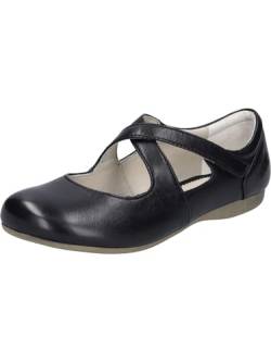 Josef Seibel Damen Riemchenballerinas Fiona 72, Frauen Flats,Weite G (Normal),Ballerinen,Halbschuhe,Sommerschuhe,Slipper,schwarz,37 EU von Josef Seibel