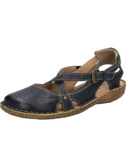 Josef Seibel Damen Riemchensandalen Rosalie 13,Weite G (Normal),strandschuhe,sandaletten,sommersandalen,bequem,flach,ocean,41 EU von Josef Seibel