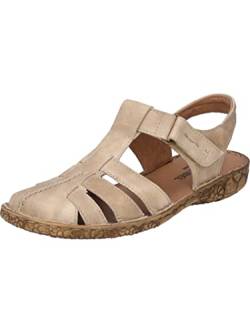 Josef Seibel Damen Riemchensandalen Rosalie 48,Weite G (Normal),Sandaletten,Sommersandalen,bequem,flach,Sommerschuhe,Cremefarben (Creme),40 EU von Josef Seibel