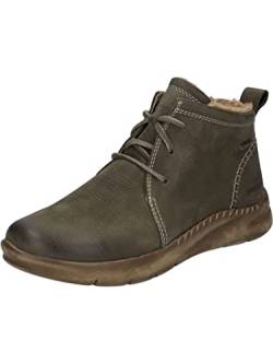 Josef Seibel Damen Schnürstiefeletten Conny 56,Weite G (Normal),Wechselfußbett,wasserdicht,uebergangsstiefel,chukka boots,Grün (moos),37 EU von Josef Seibel