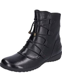 Josef Seibel Damen Schnürstiefeletten Naly 62,Weite G (Normal),Booties,halbstiefel,Kurzstiefel,uebergangsschuhe,schwarz-Kombi,37 EU von Josef Seibel