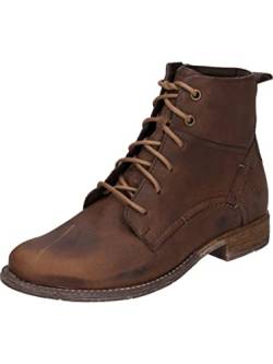 Josef Seibel Damen Schnürstiefeletten Sienna 95,Weite G (Normal),Wechselfußbett,uebergangsstiefel,schnürboots,boots,Braun (moro) / 330,36 EU von Josef Seibel