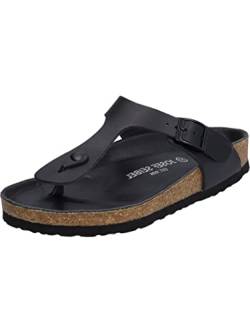 Josef Seibel Damen Zehentrenner Bianca 02, Frauen Sandalen,Weite G (Normal),bequem,leicht,sommer,strand,sommerschuhe,schwarz,40 EU von Josef Seibel