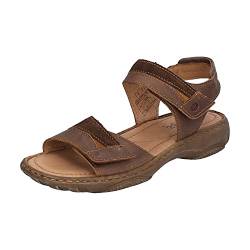 Josef Seibel Debra 19, Damen Slingback Sandalen, Braun (castagne/kombi), 38 EU von Josef Seibel