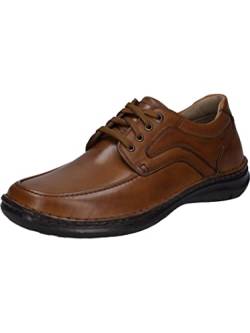 Josef Seibel Herren Businessschuhe Anvers 62,Weite K (Extra weit),Wechselfußbett,Office,büro,Freizeit,Schnuerschuhe,Braun (Cognac),41 EU von Josef Seibel