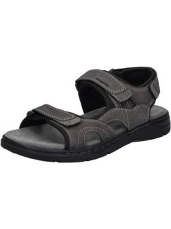 Josef Seibel Herren Klassische Sandalen Marlon 06,Weite G (Normal),Wechselfußbett,sandaletten,klettsandalen,asphalt-kombi,42 EU von Josef Seibel