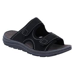 Josef Seibel Herren Klassische Sandalen Raul 23,Weite G (Normal),Sommerschuhe,Freizeitschuhe,offene Schuhe,Strandschuhe,schwarz,41 EU / 7 UK von Josef Seibel