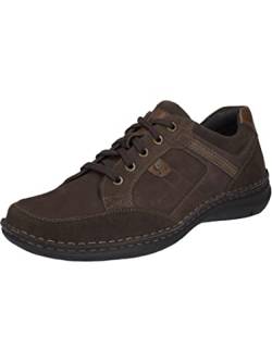 Josef Seibel Herren Low-Top Sneaker Anvers 42,Weite K (Extra weit),Wechselfußbett,Halbschuhe,straßenschuhe,Braun (Moro-Kombi),40 EU von Josef Seibel