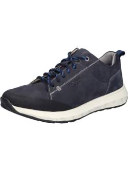 Josef Seibel Herren Low-Top Sneaker Cameron 02,Weite G (Normal),Wechselfußbett,Laufschuhe,schnürschuhe,schnürer,Indigo-Kombi,47 EU von Josef Seibel