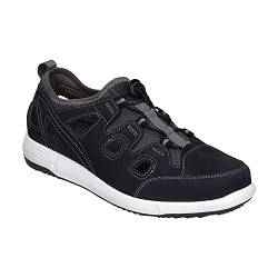 Josef Seibel Herren Low-Top Sneaker Enrico 22,Weite G (Normal),Wechselfußbett,Strassenschuhe,Sportschuhe,Blau (Indigo-Kombi),41 EU / 7 UK von Josef Seibel