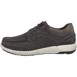 Josef Seibel Herren Low-Top Sneaker Enrico 25,Weite G (Normal),Wechselfußbett,Halbschuhe,straßenschuhe,Turnschuhe,Grau (Granit-Kombi),47 EU von Josef Seibel