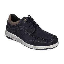 Josef Seibel Herren Low-Top Sneaker Enrico 25,Weite G (Normal),Wechselfußbett,Sportschuhe,Freizeitschuhe,Blau (Indigo-Kombi),44 EU / 9.5 UK von Josef Seibel