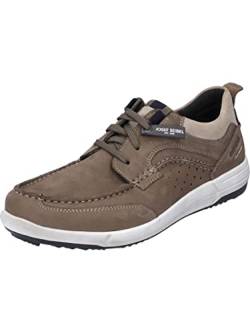 Josef Seibel Herren Low-Top Sneaker Enrico 25,Weite G (Normal),Wechselfußbett,straßenschuhe,Strassenschuhe,Braun (Vulcano-Kombi),40 EU von Josef Seibel