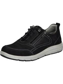 Josef Seibel Herren Low-Top Sneaker Giuseppe 06,Weite G (Normal),Wechselfußbett,Halbschuhe,straßenschuhe,Sportschuhe,schwarz,43 EU von Josef Seibel