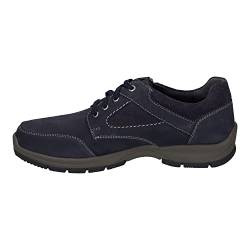 Josef Seibel Herren Low-Top Sneaker Lenny 54,Weite K (Extra weit),Wechselfußbett,wasserdicht,Strassenschuhe,Blau (Indigo-Kombi),43 EU von Josef Seibel