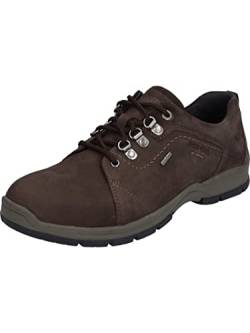 Josef Seibel Herren Low-Top Sneaker Lenny 55,Weite K (Extra weit),Wechselfußbett,wasserdicht,Freizeitschuhe,braun-Kombi,40 EU von Josef Seibel