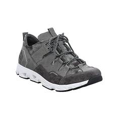 Josef Seibel Herren Low-Top Sneaker Noah 03,Weite G (Normal),lose Einlage,Freizeitschuhe,Sportschuhe,Sneaker,Wedge,Grau (Asphalt-Kombi),43 EU / 9 UK von Josef Seibel