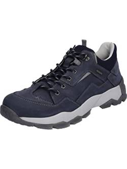 Josef Seibel Herren Low-Top Sneaker Philipp 51,Weite G (Normal),Wechselfußbett,wasserdicht,Turnschuhe,Blau (Ocean-Kombi),46 EU von Josef Seibel