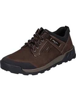 Josef Seibel Herren Low-Top Sneaker Raymond 51,Weite H (Weit),Wechselfußbett,wasserdicht,straßenschuhe,Sportschuhe,Braun (Tabak-Kombi),47 EU von Josef Seibel