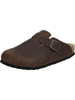 Josef Seibel Herren Pantoffeln Bernard 04, Männer Hausschuhe,Weite G (Normal),Schlupfschuhe,schluepfschuhe,Slides,Mules,braun,41 EU von Josef Seibel