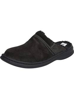 Josef Seibel Herren Pantoffeln Max 67, Männer Hausschuhe,Weite G (Normal),Latschen,Schlappen,gaeste-Hausschuhe,hofschuh,schwarz,43 EU von Josef Seibel