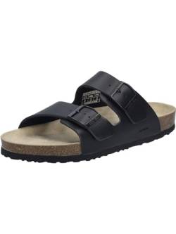 Josef Seibel Herren Pantoletten Josef 01, Männer Slipper,Weite G (Normal),Mules,Gartenschuhe,Sommerschuhe,sommerclogs,schwarz,42 EU von Josef Seibel