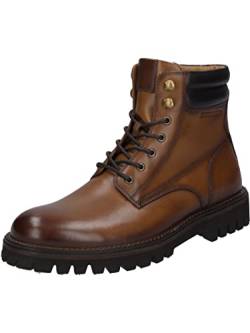 Josef Seibel Herren Schnürstiefeletten Romed 01,Weite G (Normal),Wechselfußbett,stiefel,bootee,booties,halbstiefel,Braun (cognac),41 EU von Josef Seibel