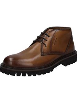 Josef Seibel Herren Schnürstiefeletten Romed 03,Weite G (Normal),Wechselfußbett,uebergangsschuhe,uebergangsstiefel,Braun (cognac),42 EU von Josef Seibel