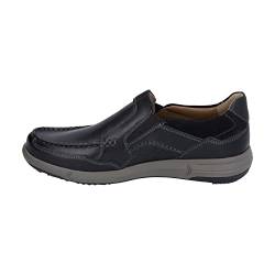 Josef Seibel Herren Slipper Enrico 19,Weite G (Normal),Wechselfußbett,Schlupfschuhe,schluepfschuhe,Slip-ons,Mokassins,schwarz,44 EU von Josef Seibel