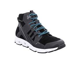 Josef Seibel Herren Sneaker Noah 51, Männer High-Top Sneaker,TopDryTex, leger sportschuh schnürschuh Sneaker-Stiefel mid Cut,Schwarz,42 EU / 8 UK von Josef Seibel