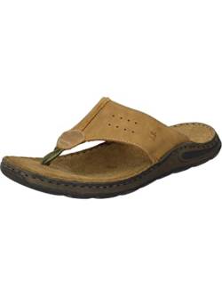 Josef Seibel Herren Zehentrenner Maverick 05, Männer Sandalen,Weite G (Normal),Strandschuhe,zehenstegsandalen,bequem,Braun (Castagne),46 EU von Josef Seibel