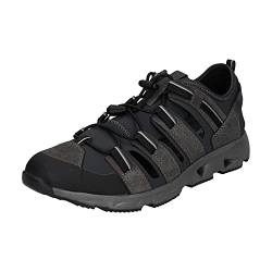 Josef Seibel Herren geschlossene Sandalen Noah 06,Weite G (Normal),Wechselfußbett,outdoorsandalen,zehenschutz,man,Grau (asphalt-kombi),46 EU von Josef Seibel