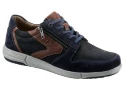 Sneaker JOSEF SEIBEL "Enrico 20" Gr. 39, blau (navy, cognac) Herren Schuhe Schnürhalbschuhe von Josef Seibel