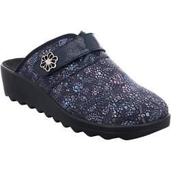 Westland by Josef Seibel Damen Pantoffeln Gina 110,Weite G 1/2 (Normal),Women's,Slipper,Puschen,Pantoletten,Blau (dunkelblau),41 EU / 7 UK von Josef Seibel