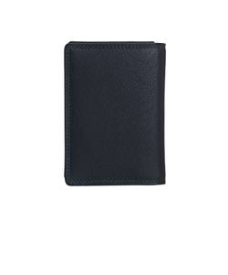 Josephine Osthoff Visitenkartenetui Ausweisetui Personalausweis Ausweishülle Leder Damen Ausweistasche Herren Passport Cover RFID-Schutz ohne Münzfach (841), Farbe:Schwarz von Josephine Osthoff