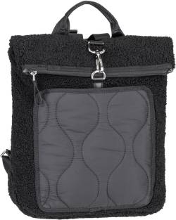 Jost Ruka Backpack Courier  in Schwarz (11.6 Liter), Rolltop Rucksack von Jost