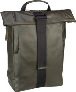 Jost Viborg Backpack Courier  in Oliv (25.8 Liter), Rolltop Rucksack von Jost