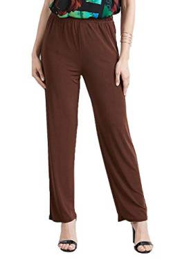 Jostar Damen Stretchy Big Pants - Braun - X-Groß von Jostar