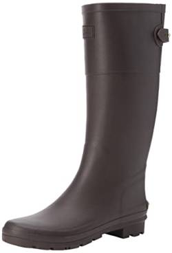 Joules Damen Brockington Gummistiefel, Dunkelbraun, 40/41 EU von Joules